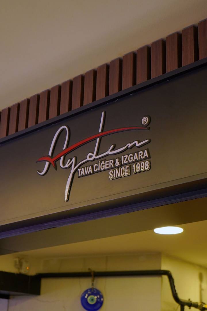 Aydın Tava Ciğer & Izgara tabela